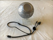 iHome Star Wars Death Star Bluetooth Speaker Silver Li-b18.fxv6
