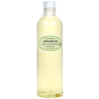 Avocado Oil 100% Pure Cold Pressed Oil Organic 12 OZ  Free Shipping