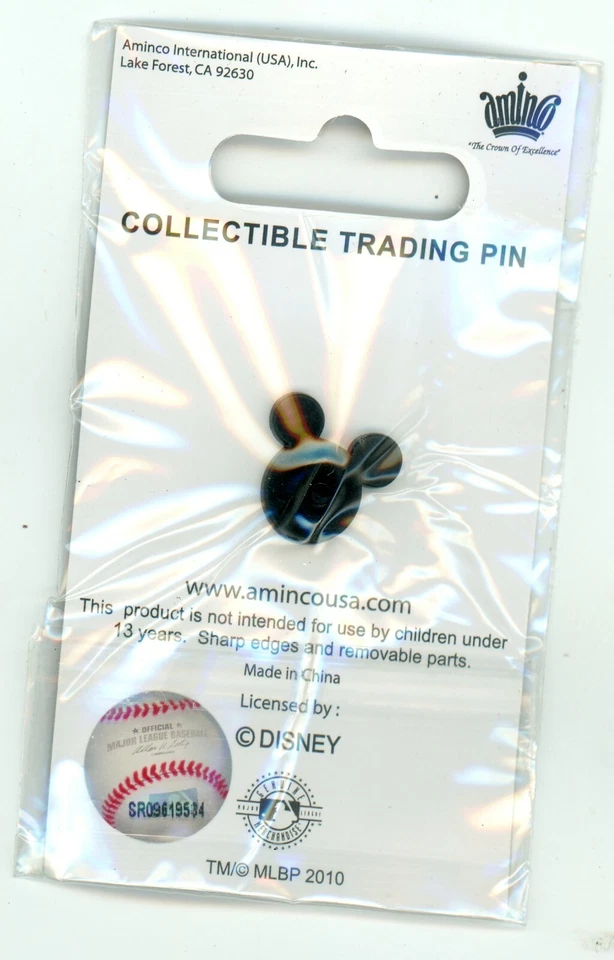 2010 MLB All-Star Game Pin Choice pins Anaheim Angels L.A. Mickey Mouse Mets A's - Image 2 of 2