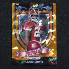 2021 Panini Prizm Draft Picks - Najee Harris (RC) - Orange Cracked Ice - Crusade