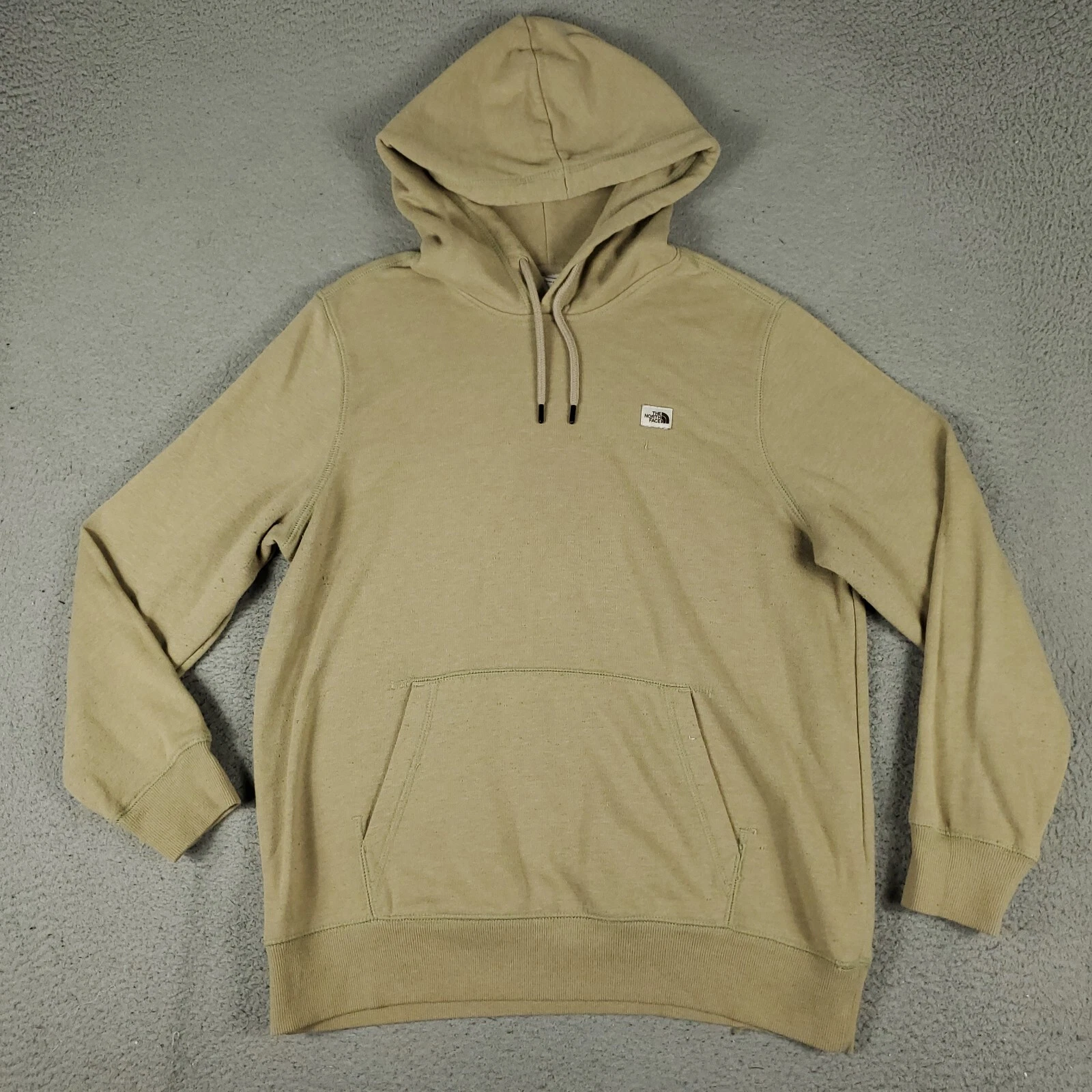 The North Face Sweater Womens Size XL Beige Pullover Hoodie Sweatshirt Ladies*