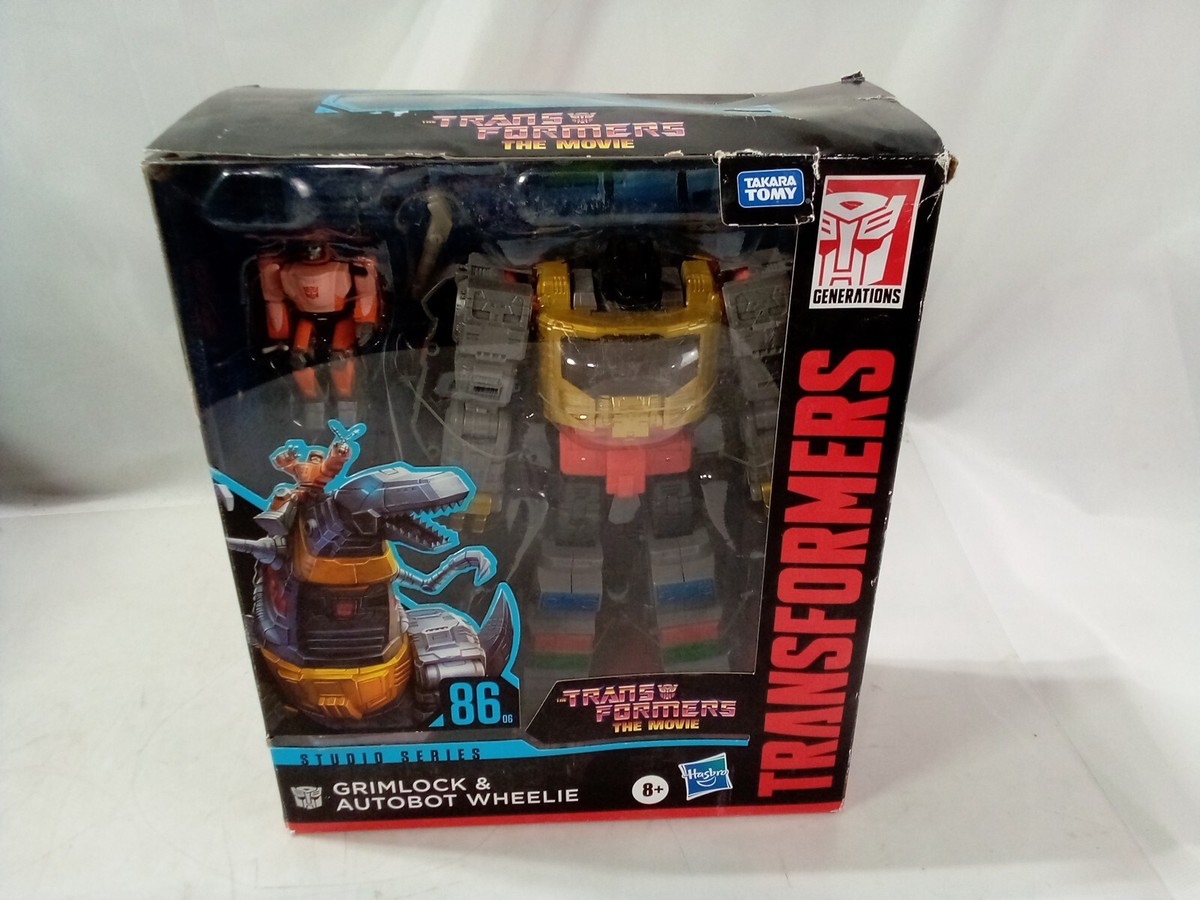 Transformers Studio Series 86 Grimlock & Autobot Wheelie Leader 