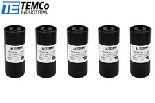 TEMCo 108-130 uf/MFD 220-250 VAC volts Round Start Capacitor 50/60 Hz -Lot-5