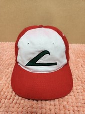 VINTAGE Pokemon Ash Ketchum Offical Nintendo Baseball Hat Acessory Genuine 90s