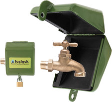 Outdoor Faucet Lock System - Insulated Water Spigot Lock and Garden Hose Bib Loc