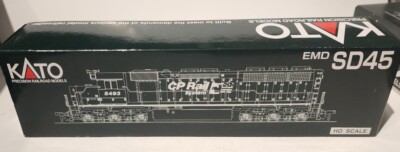 KATO HO CP Rail EMD SD45 37-1701 #5493⑱ Kato 37-1701 HO Scale CP Rail SD-45 Diesel Locomotive #5493
