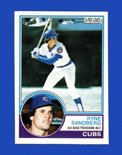1983 O-Pee-Chee Set-Break # 83 Ryne Sandberg NM-MT OR BETTER *GMCARDS*