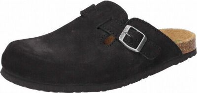 CLOGS Dr. Brinkmann schwarz Nubukleder ***355  -Hausschuhe Pantoletten Schuhe