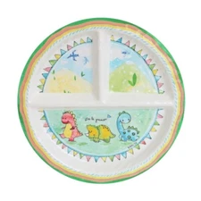 Baby Cie - Be the Leader Round Textured Sectioned Plate - 392ELP