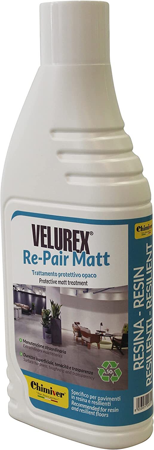 Chimiver VELUREX Re-Pair Opaco 1L: Ripara il Tuo Pavimento Ora