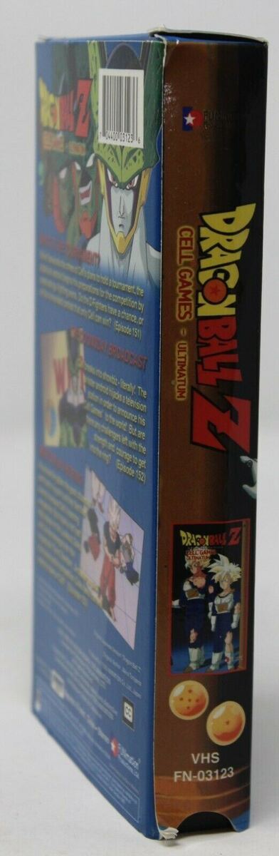 Dragon Ball Z Androids Saga Edited VHS Box Set Anime 4 Tape Set Funimation  DBZ