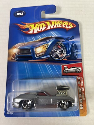 Hot Wheels 2004 First Editions 93/100 TOONED 1963 CORVETTE ZAMAC