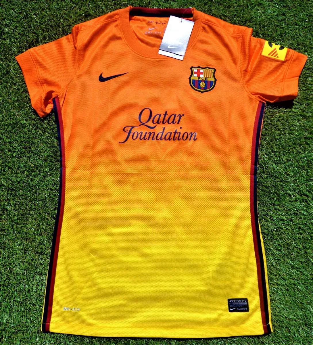 maillot de foot barcelone orange