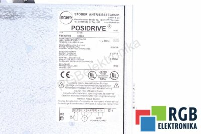 FBS4008/B POSIDRIVE FDS 4000 STOBER GETESTET | GARANTIE INKLUSIVE