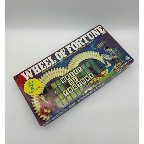 Vintage Wheel of Fortune Board Game 1985 Pressman Family Fun Night New
