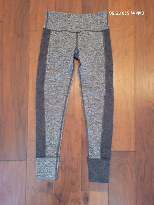 Vuori Asymmetric Block Leggings - Unique w/Different Color Leg Bottoms, XS