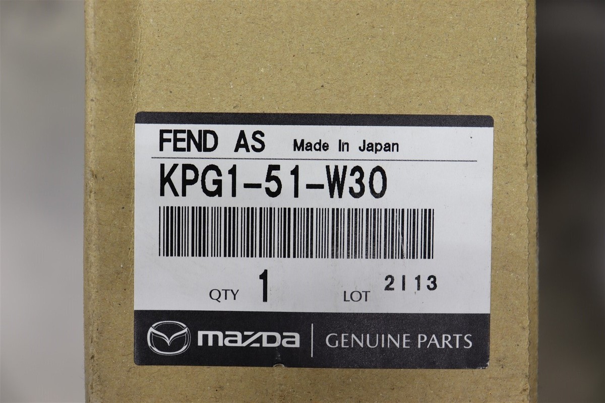 NEW OEM Mazda Front Left Wheel Opening Molding Black KPG151W30 CX