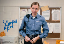 LAUREN LAPKUS signed autograph 20x30cm ORANGE IS NEW BLACK in person autograph