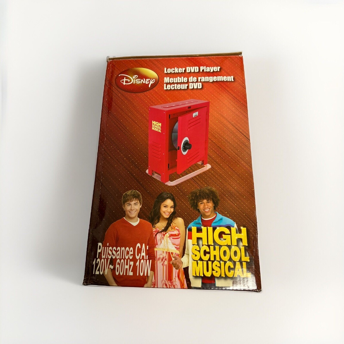 Brand New Rare Disney High School Musical Locker DVD Player