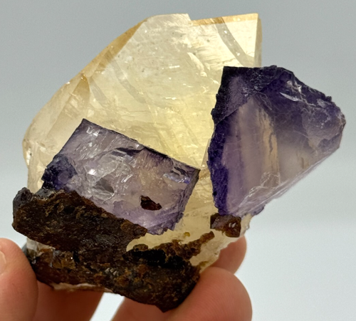 +++ FLUORITE, CALCITE, SPHALERITE ELMWOOD MINE, CARTHAGE, TENNESSEE +++ - Picture 10 of 11