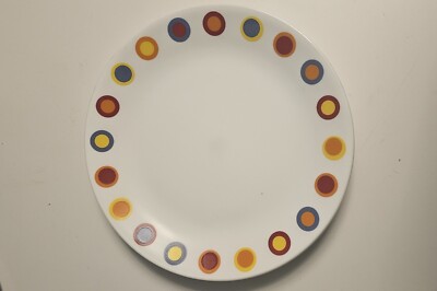 Set of Corelle Hot Dots Dinner Plates
