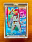 Mike Trout RARE REFRACTOR INVESTMENT CARD SSP BOWMAN CHROME ANGELS MVP HOF MINT