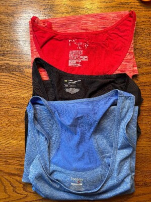 Bundle of 3 Activewear tank tops Tek Gear/Danskin Now Women's Sz XXL