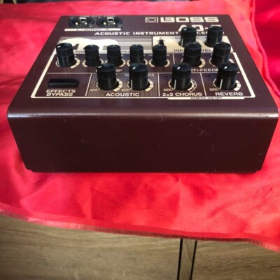 Boss AD-5 Acoustic Instrument Processor 2001 Effects Pedals used