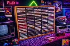   Vintage 1980s Lot of 100 Cassette Tapes ft. Variety of Artists Pop Rock More 