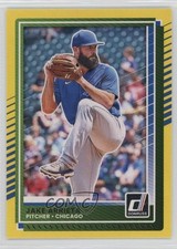2025 Panini Donruss Yellow Flood Jake Arrieta #11 1gj7