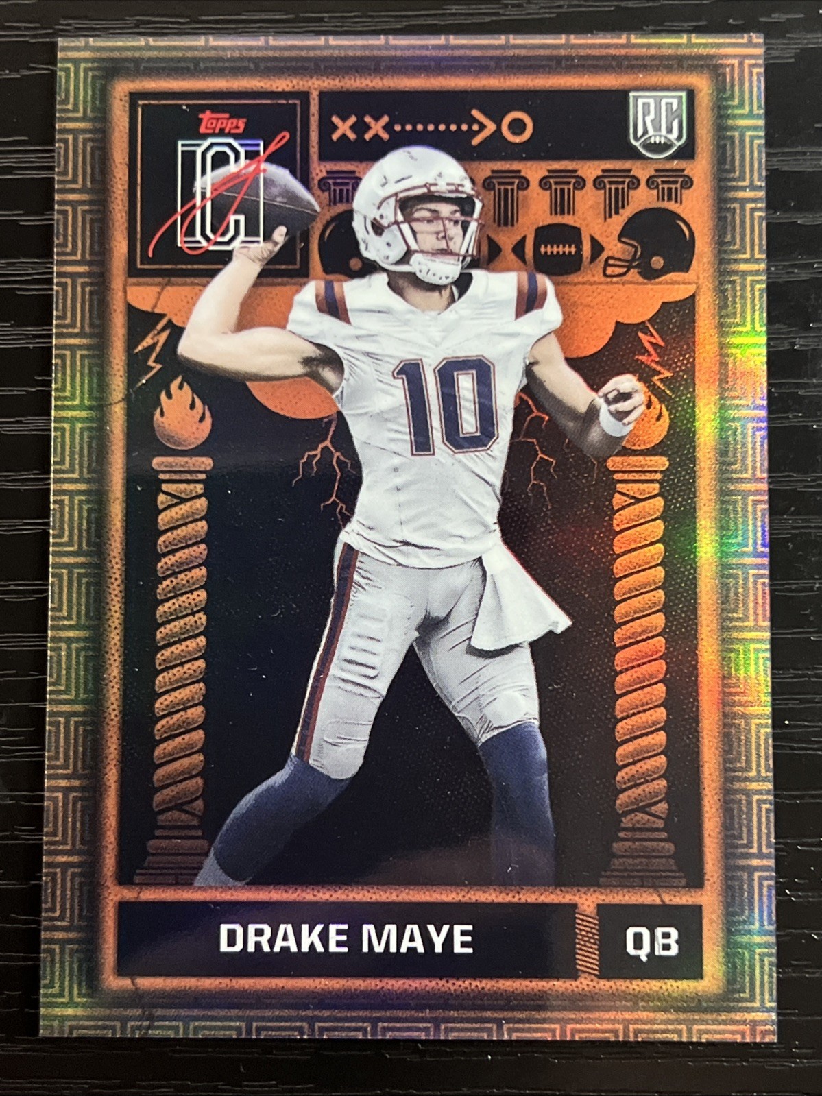 2024 Topps Signature Class Drake Maye Odyssey #O-3
