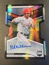Brice Matthews 2023 Panini Elite Extra Edition DIE-CUT AUTO #/399 SP RC