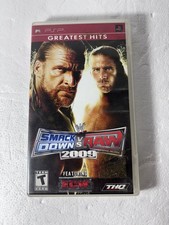THQ WWE SmackDown vs. Raw 2009 Featuring ECW Sony PSP UMD, No Manual