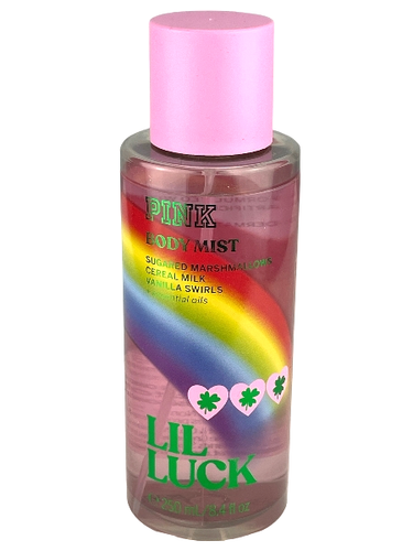 VICTORIA'S SECRET PINK LIL LUCK FRAGRANCE BODY MIST SPRAY SPLASH 8.4 oz ...