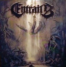 Entrails - Grip Of Ancient Evil - 2025 Hammerheart Records - Blue Vinyl