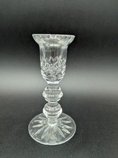 Waterford Crystal Vintage 5.5” Candlestick Candle Holder clear
