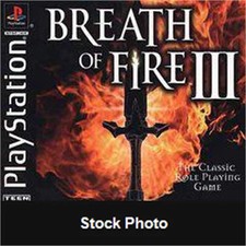 Breath of Fire 3 - Playstation - Printed Cover