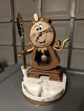 Disney Office Decoration Beauty and The Beast Cogsworth Clock