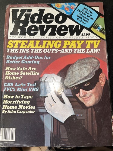 VIDEO REVIEW FEBURARY 1983 - Picture 1 of 3