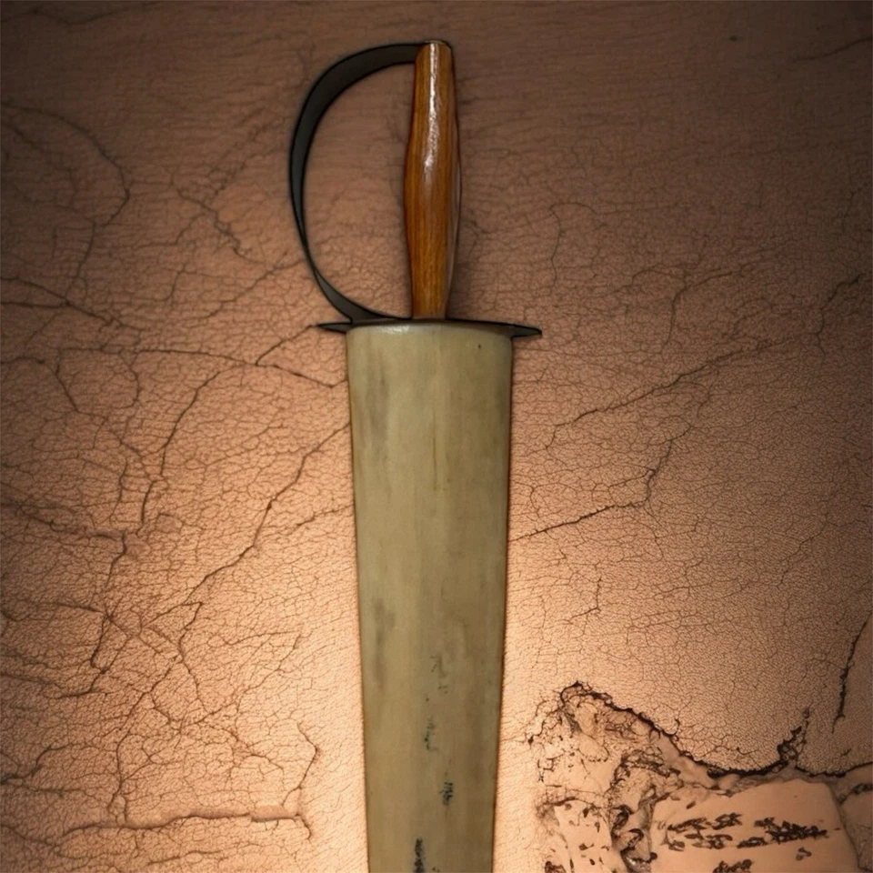 Antigua espada trofeo náutico artesanal pez espada sable - década de 1960 Foto 2 de 2