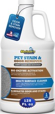 Pet Urine Enzyme Cleaner Pet Stain Odor Remover, Advanced Enzymatic Clean...