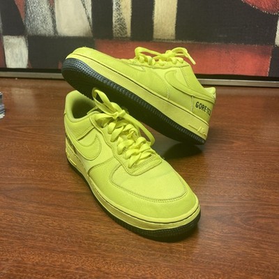 Nike Gore-Tex X Air Force 1 Low Dynamic Yellow Sneakers Men's Shoes Size 8.5