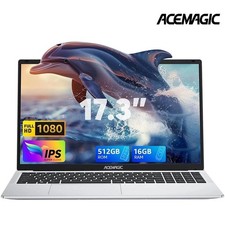 ACEMAGIC AX17 17,3 Zoll Laptop Intel 12th N95 16GB DDR4 512GB SSD Win11 WiFi5 BT
