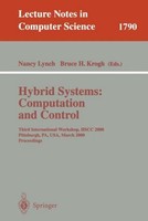 Hybrid Systems: Computation And Control Nancy Lynch