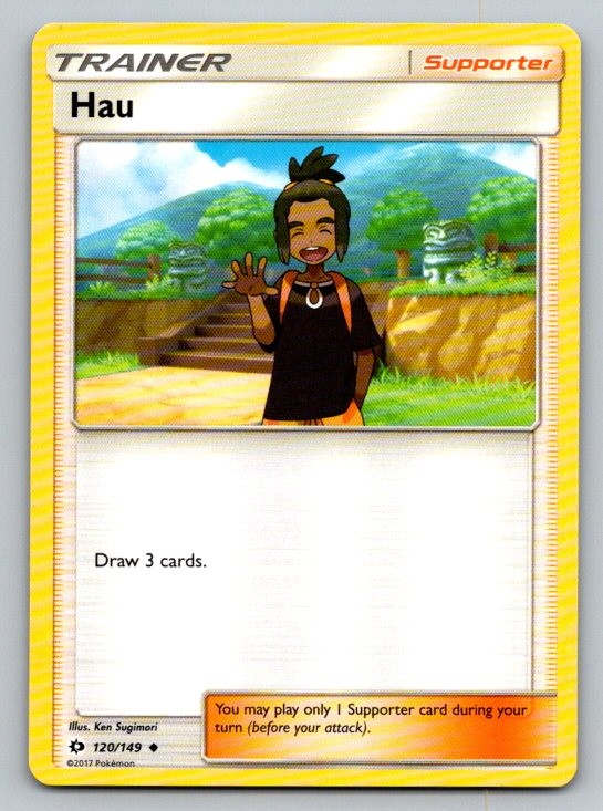 Hau SM Base Set 120/149 NM
