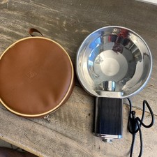 Agfa Vintage Flash - Reflector And Flash Unit Only With Case Untested See Pics