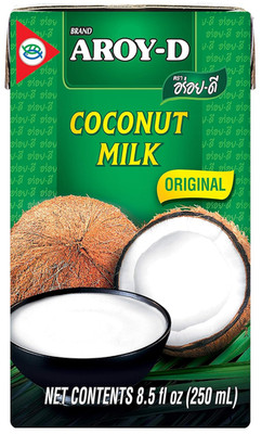 Aroy-D Coconut Milk Pack of 6 8.5 Fluid Ounces