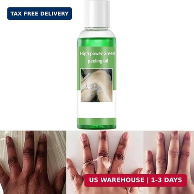 Peeling Oil for Dark Skin, Green Peeling Oil, Facial Peels with Hyaluronate,E