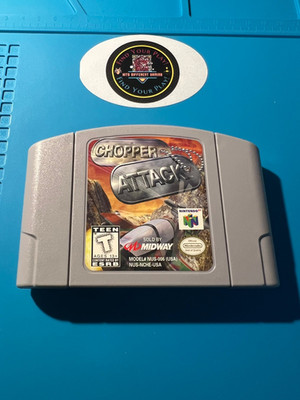 Nintendo 64 (N64) Game - Chopper Attack (Game Cartridge Only)