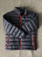 Patagonia Boys Navy Blue Down Quilted Jacket M 10-12